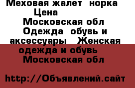 Меховая жалет  норка › Цена ­ 20 000 - Московская обл. Одежда, обувь и аксессуары » Женская одежда и обувь   . Московская обл.